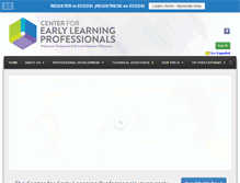 Tablet Screenshot of center-elp.org